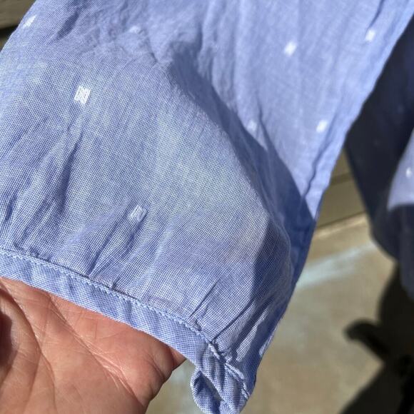 J. CREW women's size S, drawstring blouse with elastic waist - Picture 3 of 5